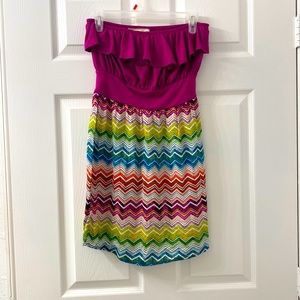Strapless dress